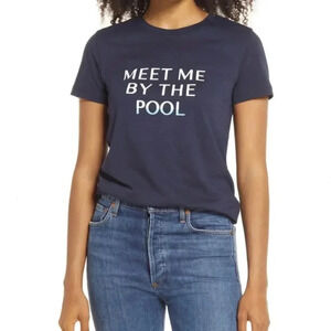 1901 Nordstrom Meet  Me By The Pool Graphic Tee